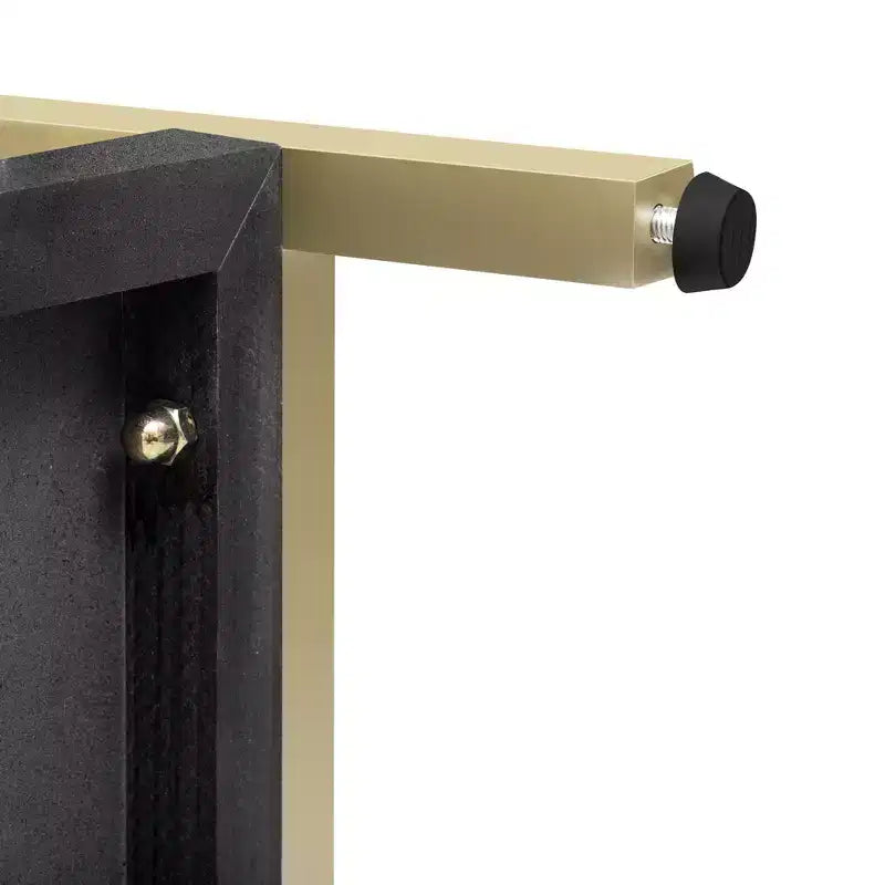 Consolle da 45.5 pollici con due cassetti, tavolo da corridoio retrò con design geometrico