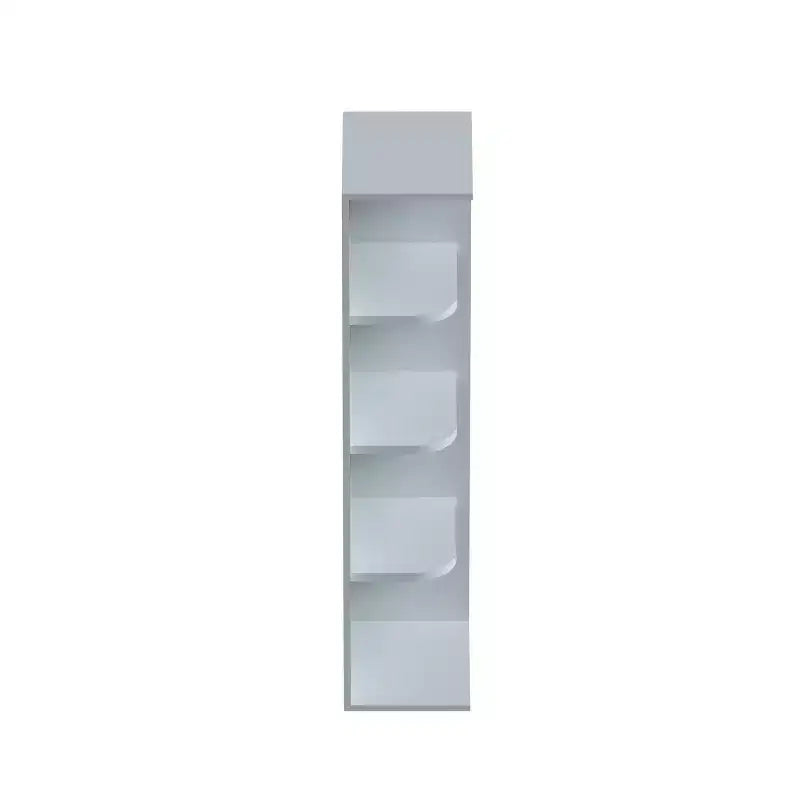 Pensile da Cucina Base Shaker 30,5 cm L x 106,7 cm A x 22,9 cm P, Telaio in Legno Massiccio, Vernice a Bassa Emissione di VOC a Base d'Acqua, RTA, Grigio Tortora